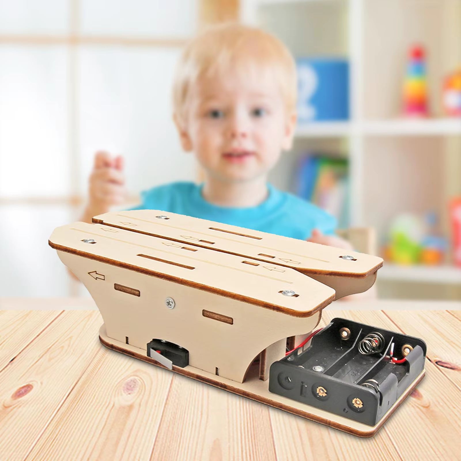 Paper Airplane Launcher Brain Teaser Puzzles Craft and School 3D Toy Gift for Girls Boys Material Package Stem Project