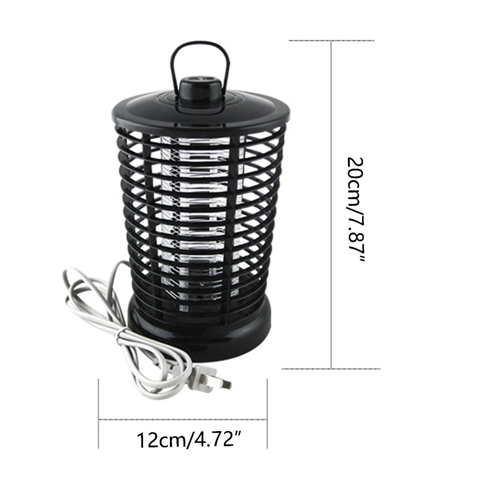 Bug Zapper for Outdoor and Indoor, Electric Mosquito Zapper, Portable Insect Repellent with LED Lamp