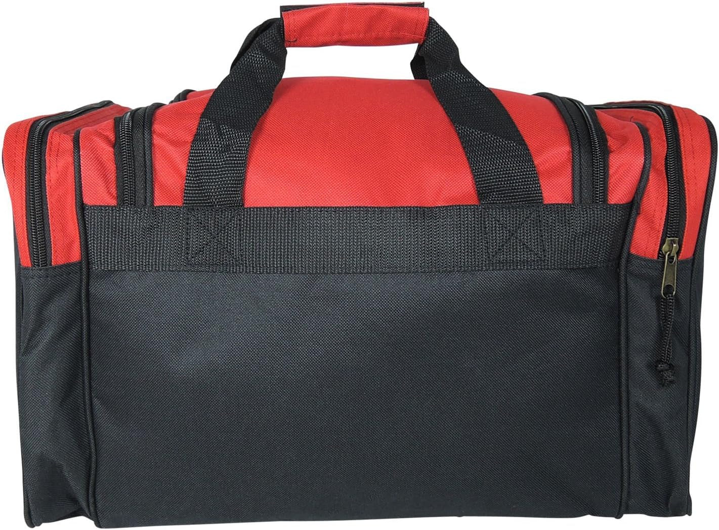 17" Carry on Travel Size Sport Luggage Gym Weekender Bag (Red)