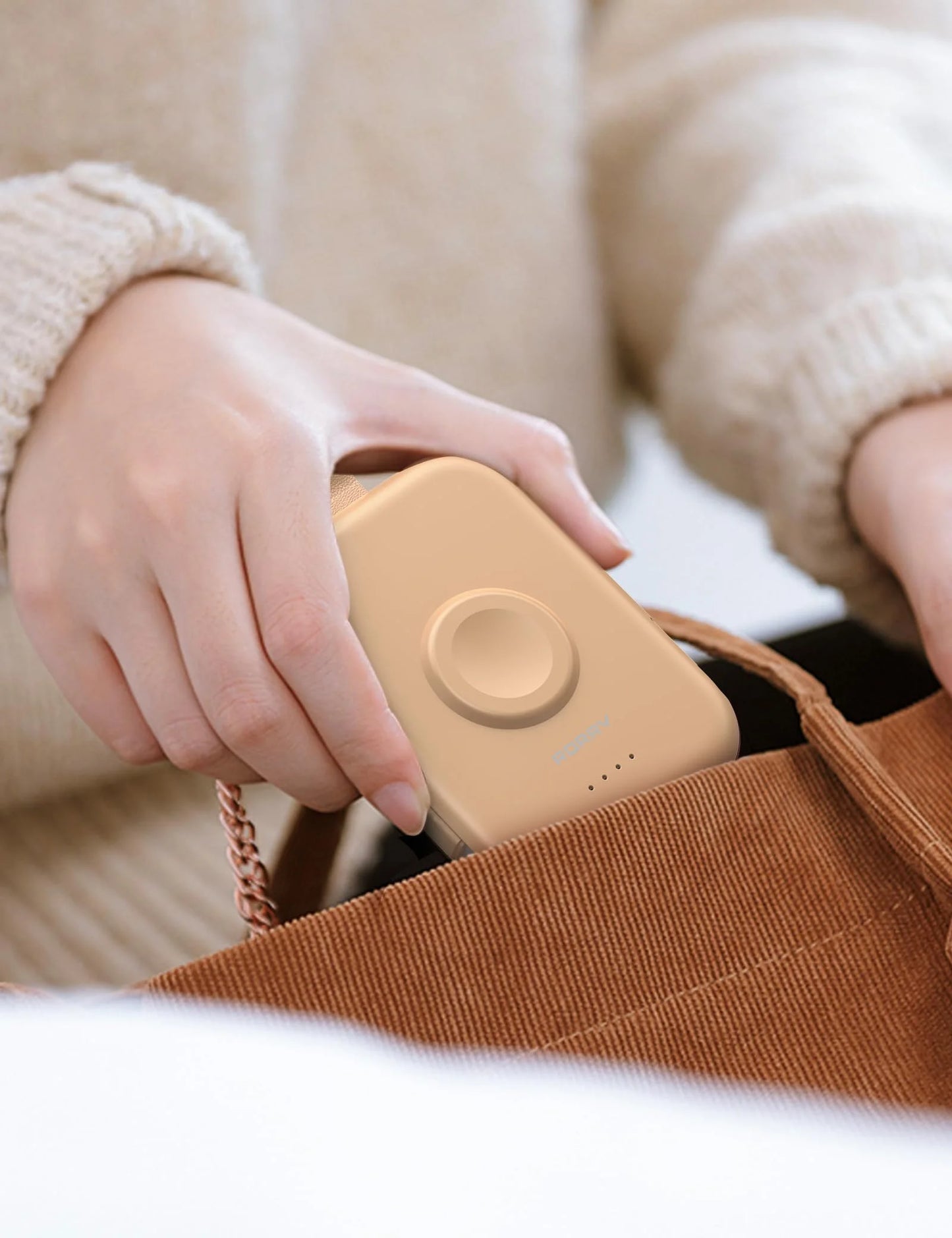 Portable Charger,5000Mah Power Bank - Apple Watch Charger with Built-In Cables,Travel-Ready Portable Charger for Iphone 16/15/14 ,Android , Apple Watch, Kahaki