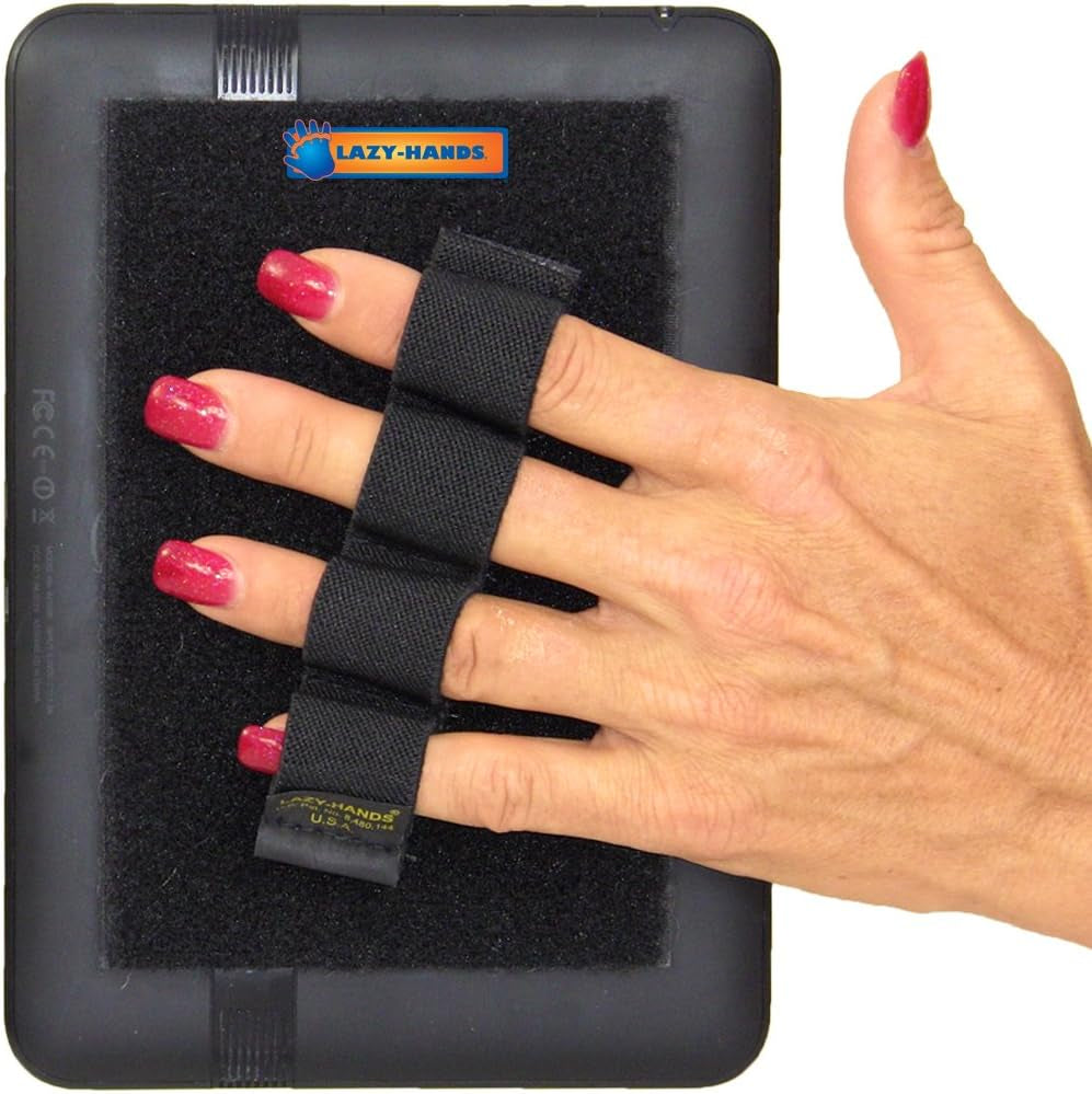 4-Loop Grip (X1 Grip) for E-Reader - FITS Most - Black