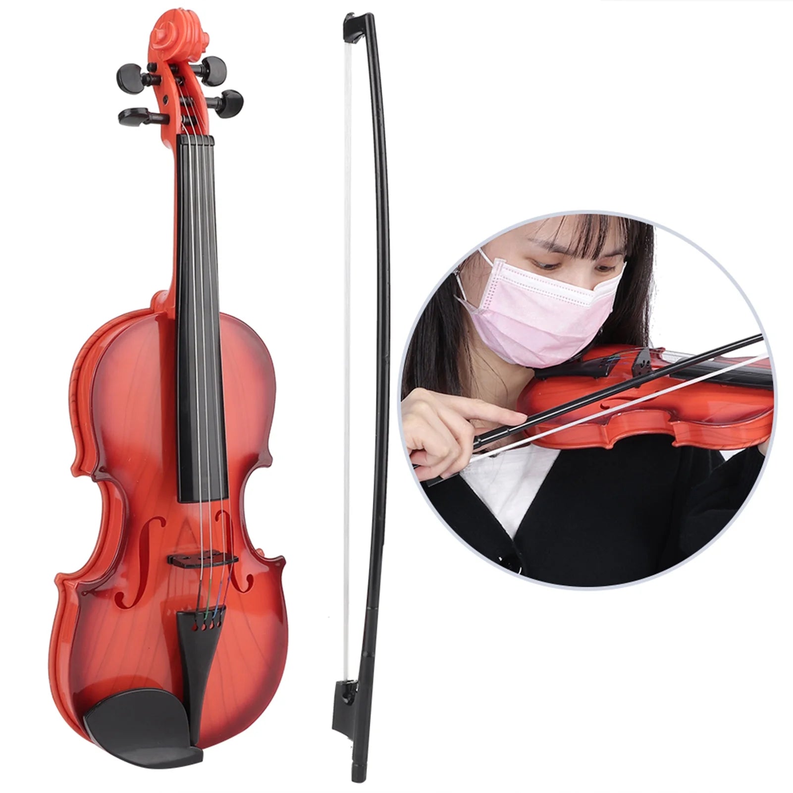 Violin Toy, Music Toy, Children Entertainment Toy for Violin Beginners Children
