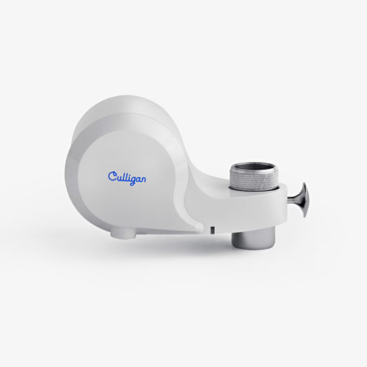 Culligan CULFMWH Drinking Water White Faucet Mount Water Filtration System, Superior Filtration