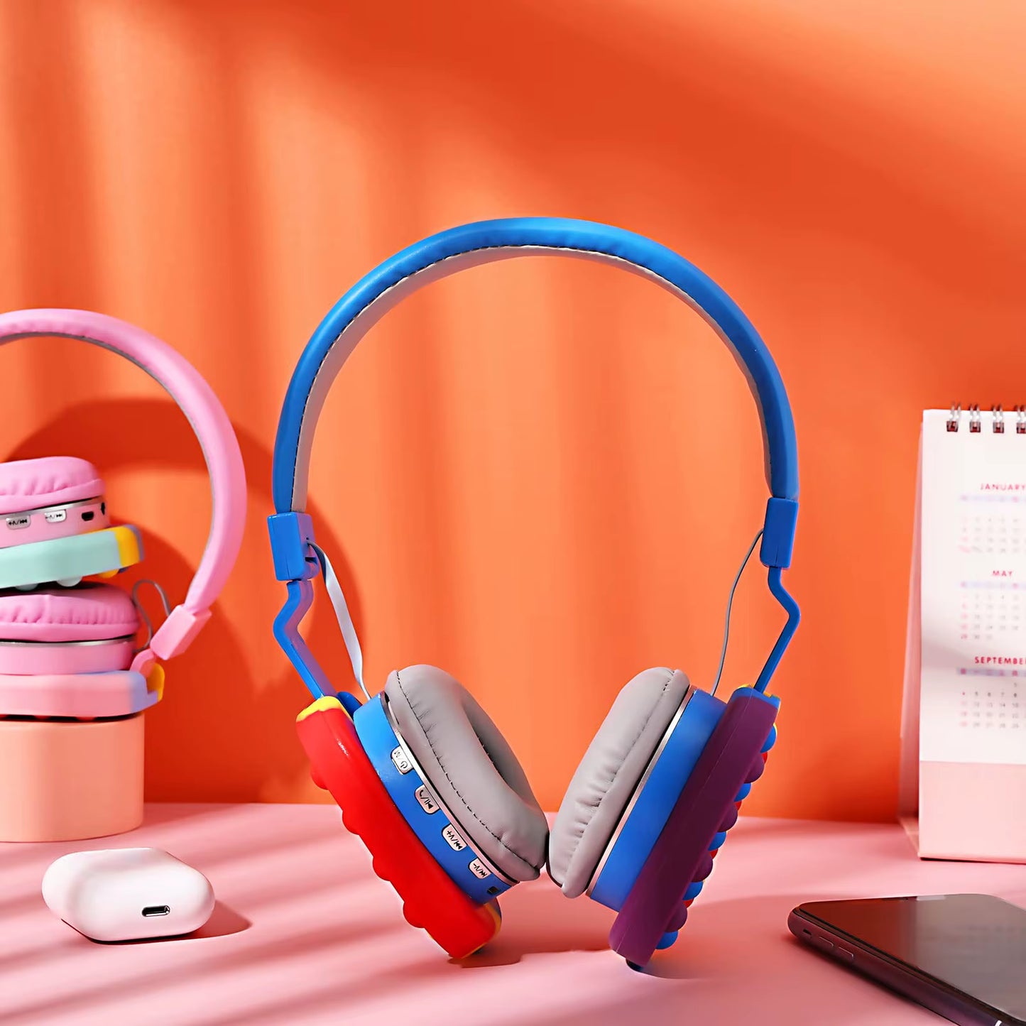 Kids Headphones, Wireless Bluetooth Headphones Popular Bubble Headphones